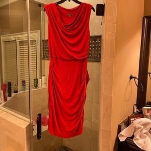 Burnt Orange Bordeaux (Anthropologie) Dress - size Medium